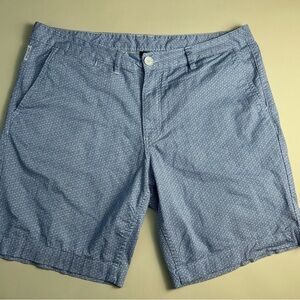 Armani Exchange Light Blue Patterned Men's Shorts
